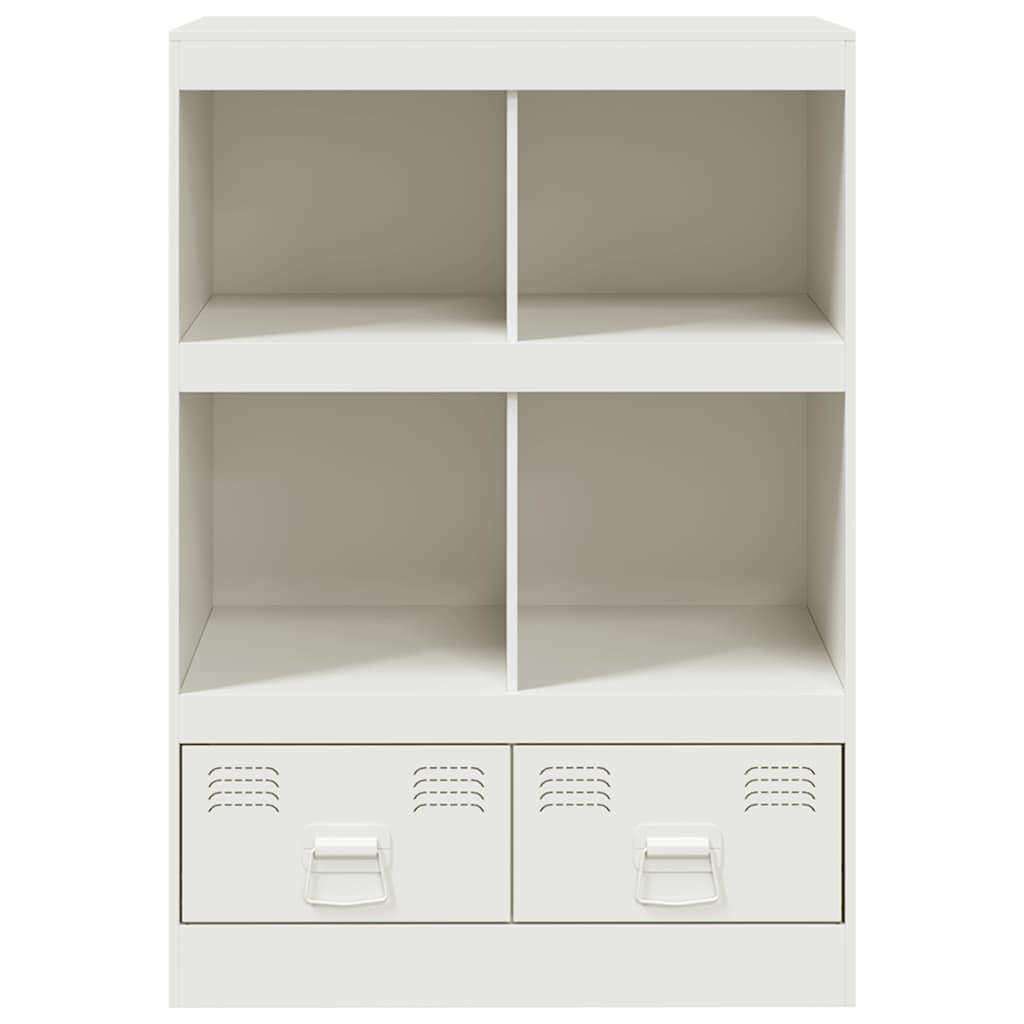 skab 67x39x95 cm stål hvid