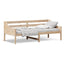 daybed uden madras 80x200 cm massivt fyrretræ