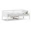 daybed uden madras 80x200 cm massivt fyrretræ hvid