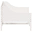 daybed uden madras 80x200 cm massivt fyrretræ hvid