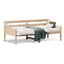 daybed uden madras 90x190 cm massivt fyrretræ