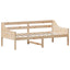daybed uden madras 90x190 cm massivt fyrretræ
