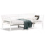 daybed uden madras 90x190 cm massivt fyrretræ hvid