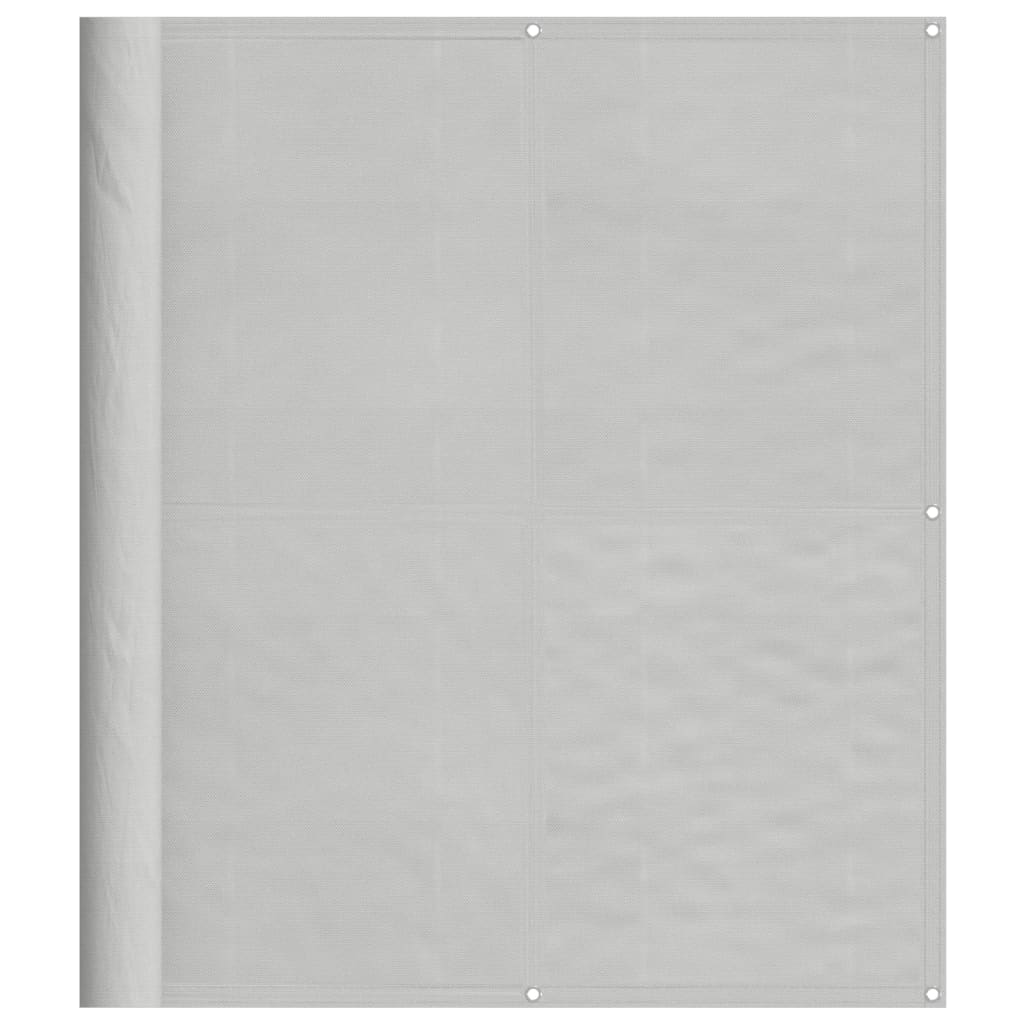 altanafskærmning 120x400 cm 100 % polyester lysegrå