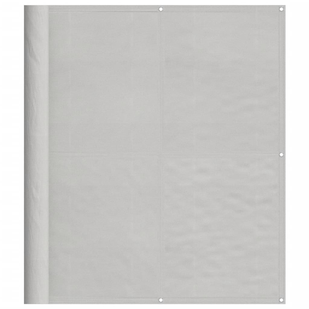 altanafskærmning 120x600 cm 100 % polyester lysegrå