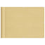 altanafskærmning 75x400 cm 100 % polyester sandfarvet