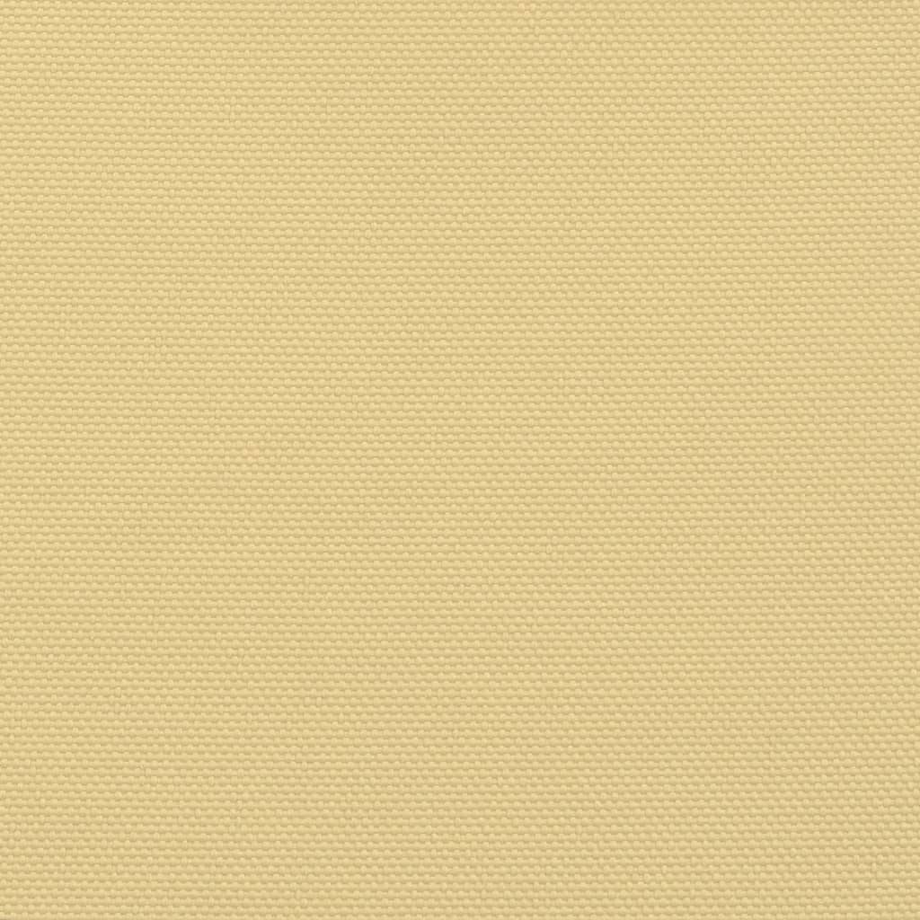 altanafskærmning 120x600 cm 100 % polyester sandfarvet