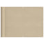 altanafskærmning 75x800 cm 100 % polyester beige