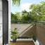 altanafskærmning 75x800 cm 100 % polyester gråbrun