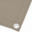 altanafskærmning 120x800 cm 100 % polyester gråbrun