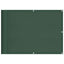 altanafskærmning 75x1000 cm 100 % polyester mørkegrøn