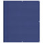 altanafskærmning 120x700 cm 100 % polyester blå