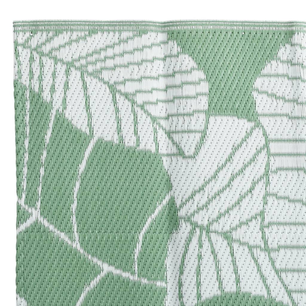 udendørstæppe ARAKIL 120x180 cm PP Grøn