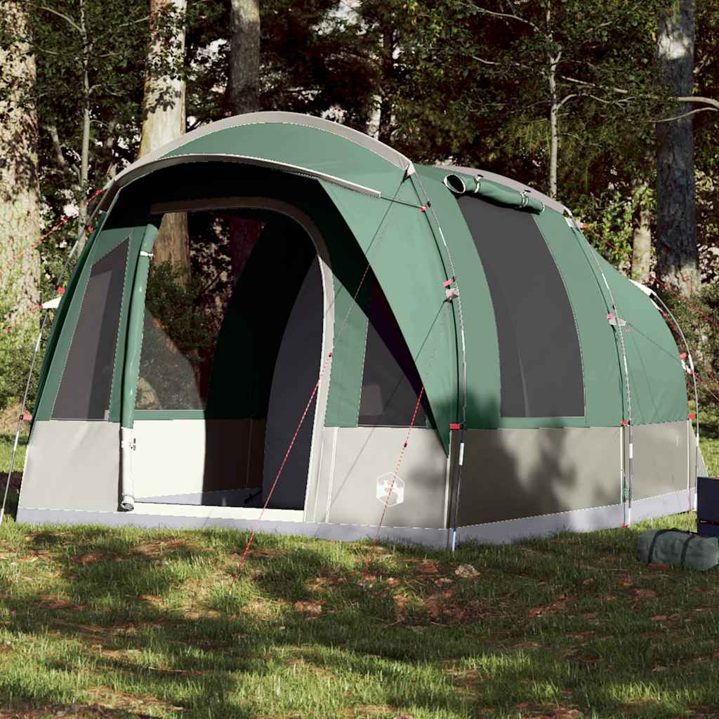 3-personers campingtelt vandtæt grøn billede