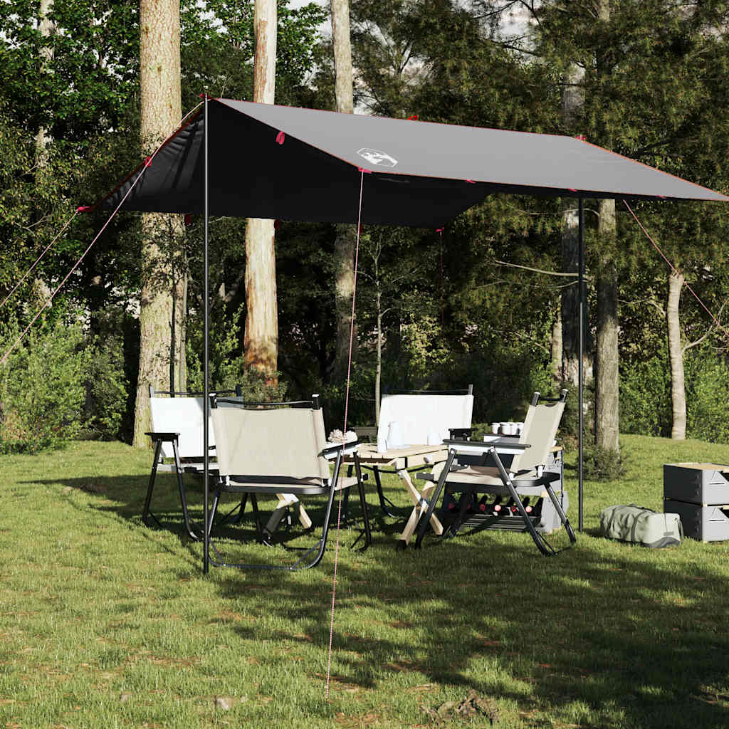 tarp 300x294 cm vandtæt grå og orange billede