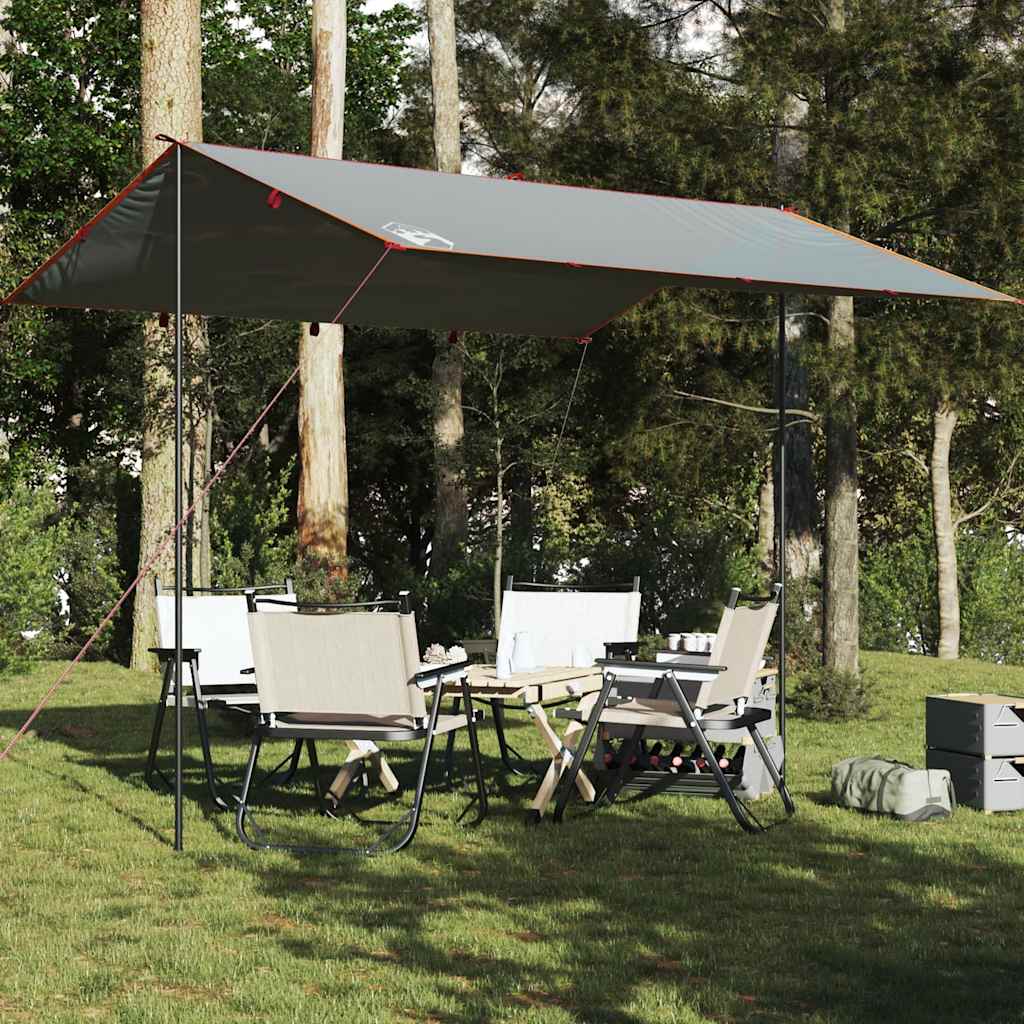 tarp 360x294 cm vandtæt grå og orange billede