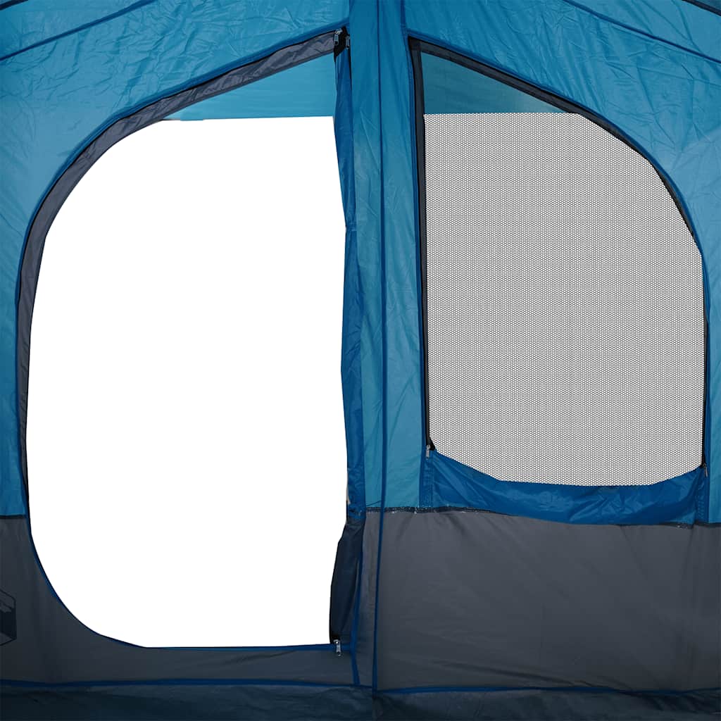 5-personers campingtelt vandtæt blå