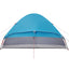 6-personers familietelt vandtæt blå
