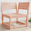 hjørnemodul til havesofa 73x73x78 cm massivt douglasgran