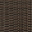 liggestole 2 stk. med bord brun polyrattan