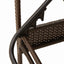 | Solstol | med pude 1-person Brun 63 x 200 x 81 cm polyrattan