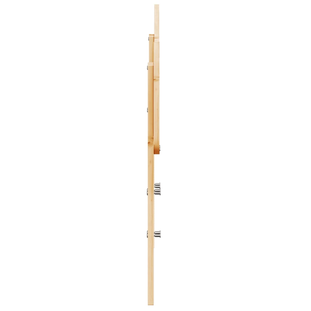 sengegavl 90 cm massivt fyrretræ