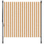 udendørs rullegardin 200x270 cm stof og stål orange og hvid