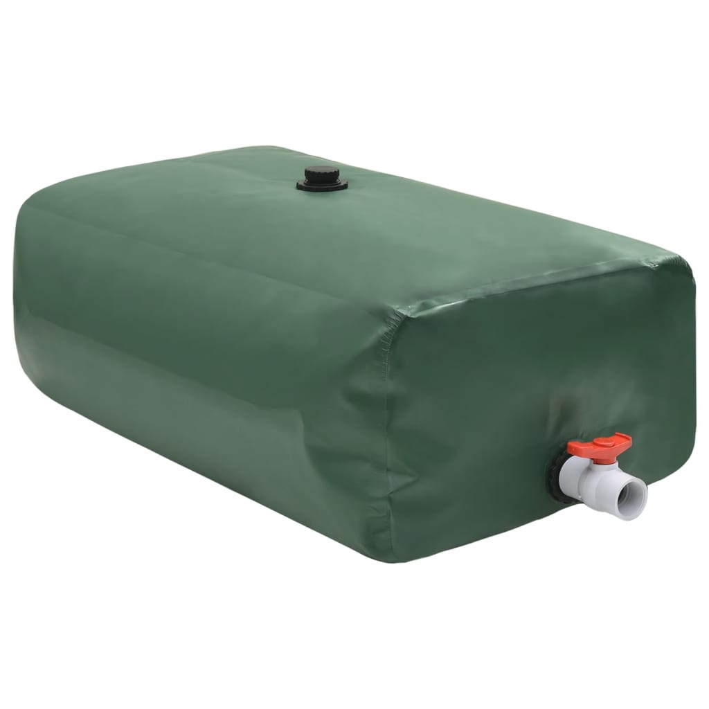 vandtank med hane sammenfoldelig 500 l PVC