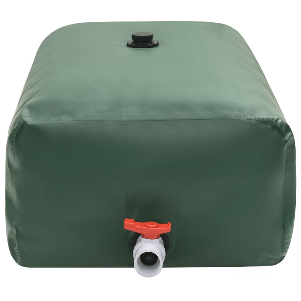 vandtank med hane sammenfoldelig 670 l PVC