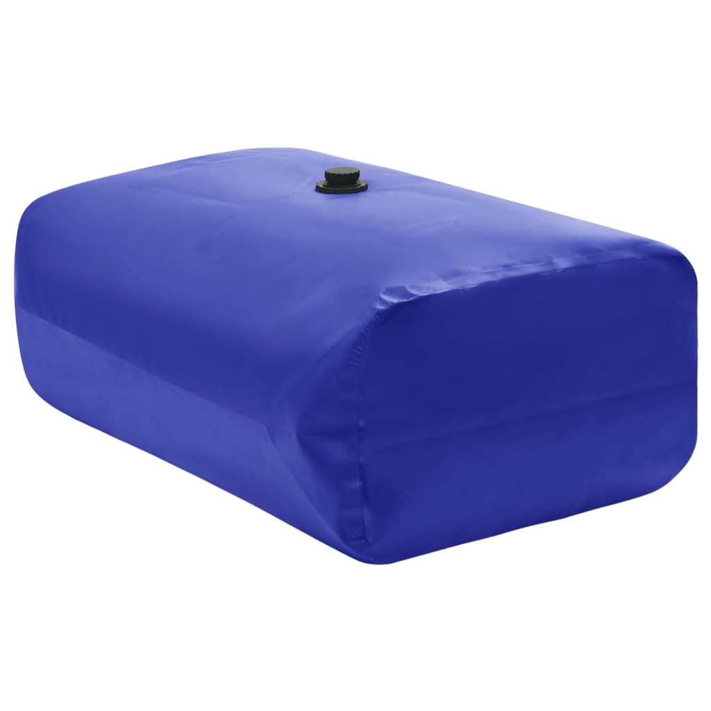 vandtank med hane sammenfoldelig 670 l PVC
