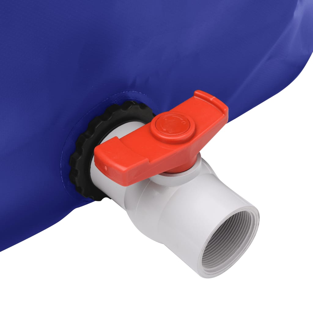 vandtank med hane sammenfoldelig 670 l PVC