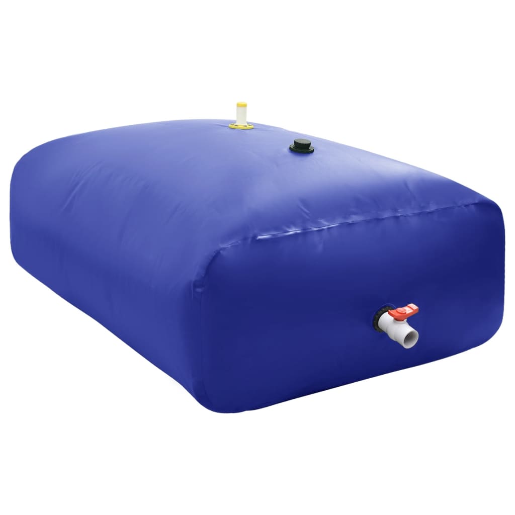 vandtank med hane sammenfoldelig 5000 l PVC