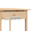 pottebænk med vask 147,5x44x139,5 cm massivt grantræ
