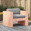 sofastol til haven 79x60x62 cm massivt douglasgran
