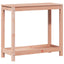 plantebord med hylde 82,5x35x75 cm massivt douglasgran