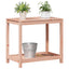 plantebord med hylde 82,5x50x75 cm massivt douglasgran