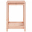 plantebord med hylde 82,5x50x75 cm massivt douglasgran