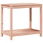 plantebord med hylde 82,5x50x75 cm massivt douglasgran