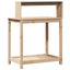 plantebord med hylder 82,5x50x109,5 cm massivt fyrretræ