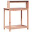 plantebord med hylder 82,5x50x109,5 cm massivt douglasgran