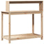 plantebord med hylder 108x50x109,5 cm massivt fyrretræ