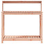 plantebord med hylder 108x50x109,5 cm massivt douglasgran