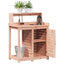 plantebord med hylder 82,5x50x109,5 cm massivt douglasgran