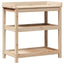 plantebord med hylder 82,5x45x86,5 cm massivt fyrretræ