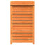 plantebord med hylder 82,5x50x86,5 cm massivt fyrretræ brun