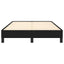 sengeramme uden madras 120x190 cm stof sort