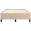 sengeramme uden madras 120x190 cm cappuccino farvet