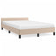sengeramme uden madras 120x190 cm cappuccino farvet