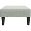 fodskammel 77x55x31 cm velour lysegrå