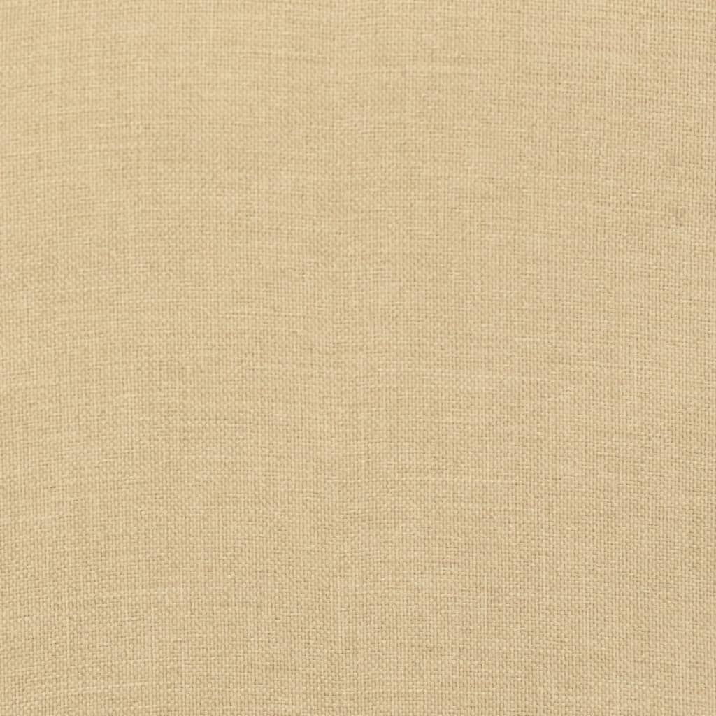 stolehynder med høj ryg 6 stk. 120x50x7 cm stof antracitgrå